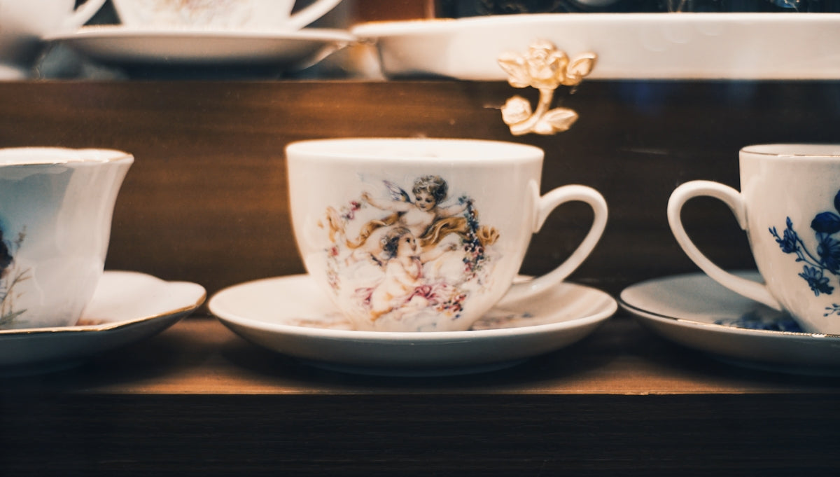 Tenmoku Footed Porcelain Tea Cup – Discover Ceramic Zen